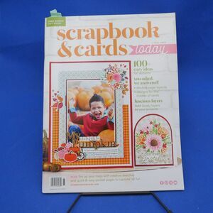 Scrapbook & Cards Today Magazine Fall 2023 Autumn Crafting Ideas Publisher